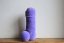 Handmade Crocheted Penis from Chenille Yarn - 10 inch - Barva: Dark violet
