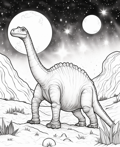 Dinosauří Dobrodružství: 20 Omalovánek dinosaurů pro děti ke stažení