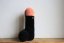 Handmade Crocheted Penis from Chenille Yarn - 10 inch - Barva: orange