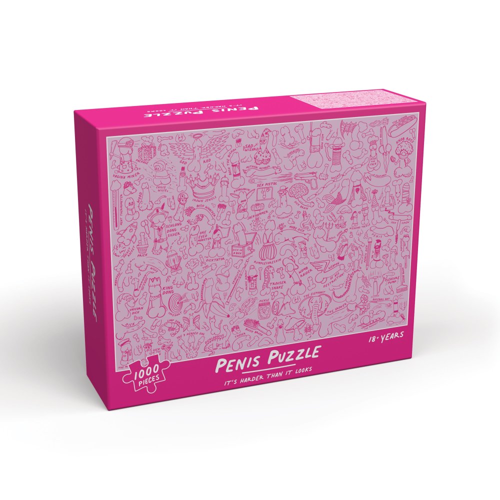 Krabice Penis Puzzle – 1000 dílků pro dospělé