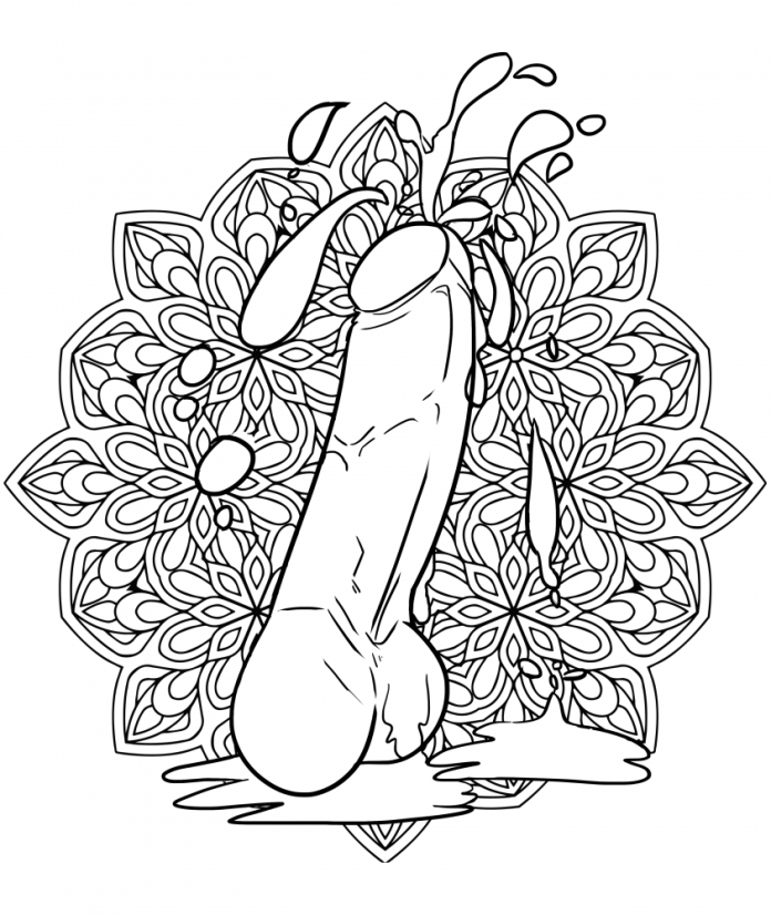 DickObraz - the adult coloring book full of dicks