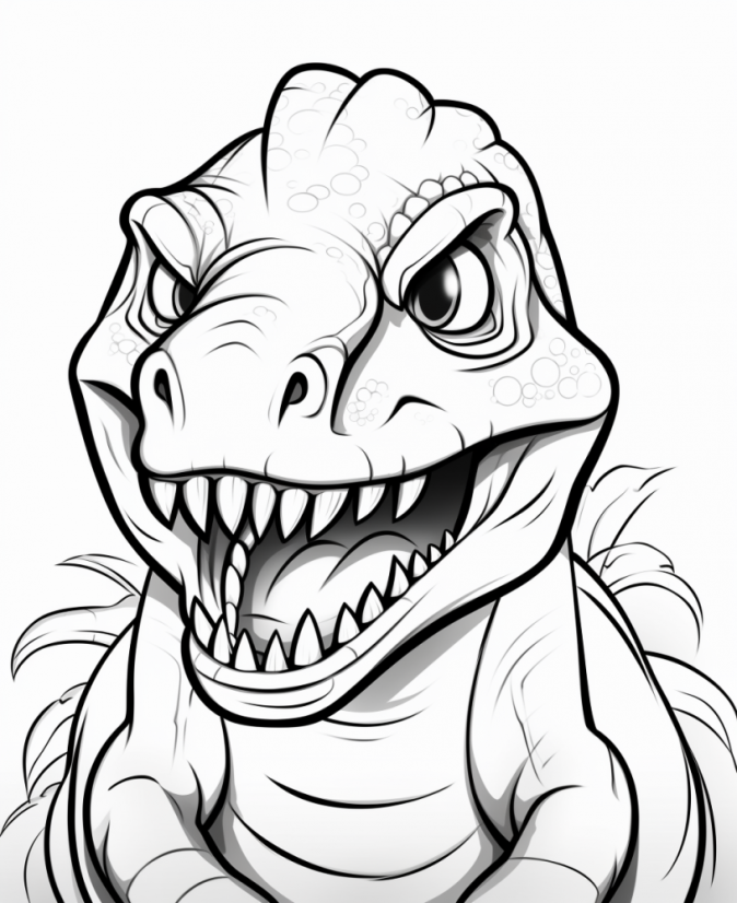 Dinosauří Dobrodružství: 20 Omalovánek dinosaurů pro děti ke stažení