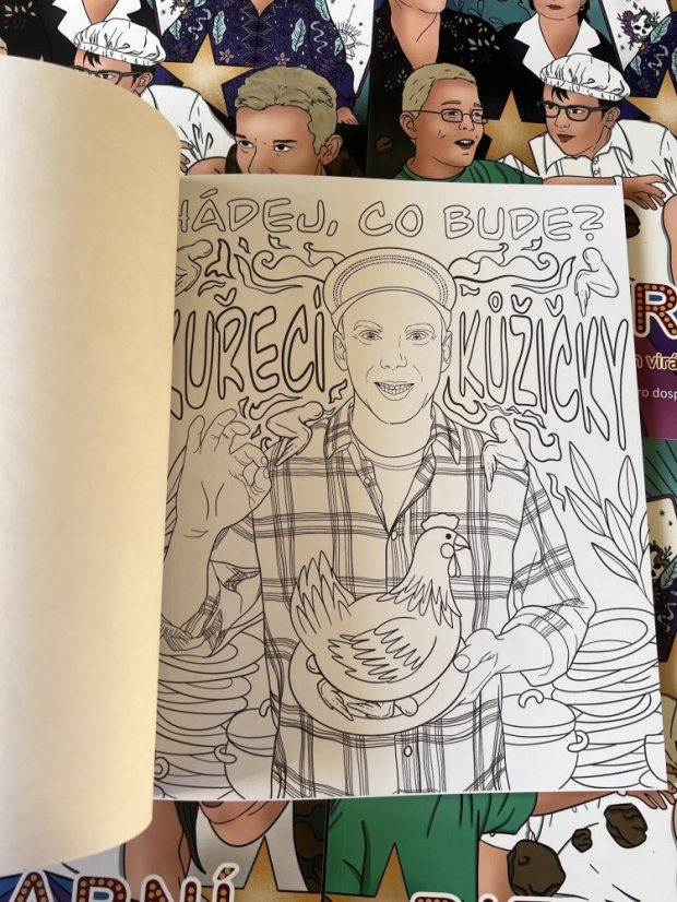 BIZARNÍ průvodce českým virálem - satirické omalovánky pro dospělé