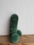 Handmade Crocheted Penis from Chenille Yarn - 10 inch - Barva: Dark violet