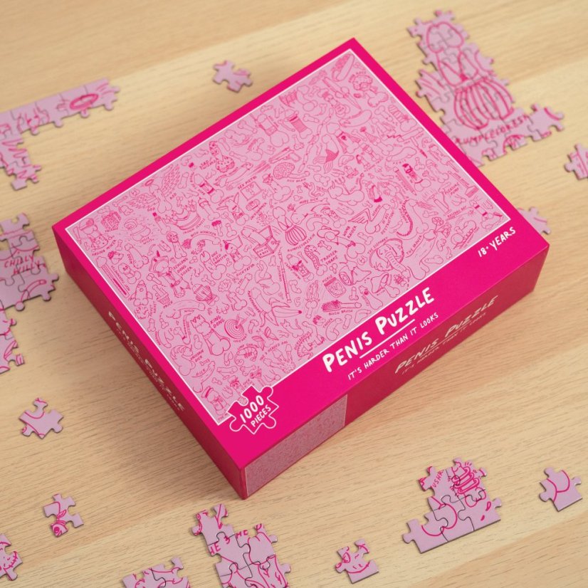 Penis Puzzle – 1000 dílků pro dospělé