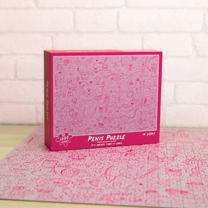 Penis Puzzle – 1000 dílků pro dospělé