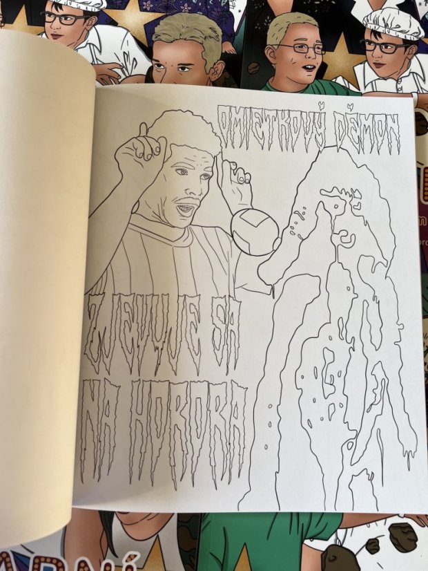 BIZARNÍ průvodce českým virálem - satirické omalovánky pro dospělé