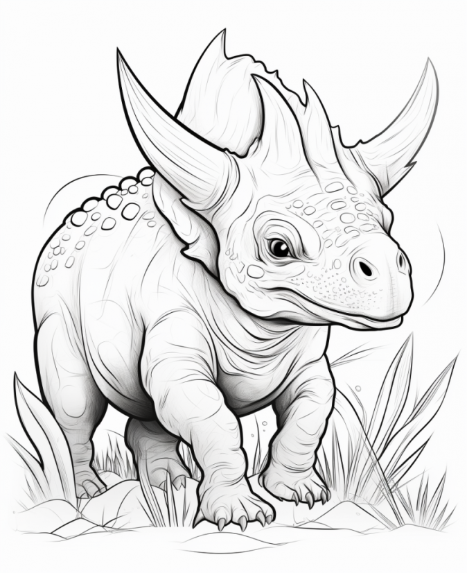 Dinosauří Dobrodružství: 20 Omalovánek dinosaurů pro děti ke stažení