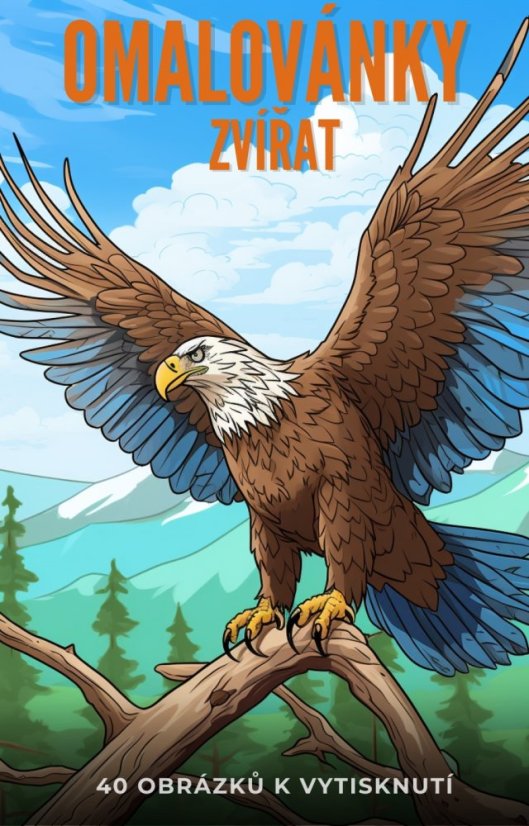 Zvířecí Království: 40 Omalovánek pro děti k vytisknutí