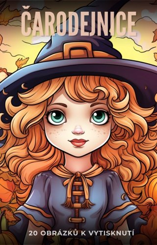 Čarodějnické Omalovánky - Magický svět čarodějnic pro děti - omalovánky k vytisknutí