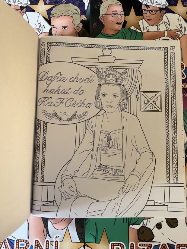 BIZARNÍ průvodce českým virálem - satirické omalovánky pro dospělé