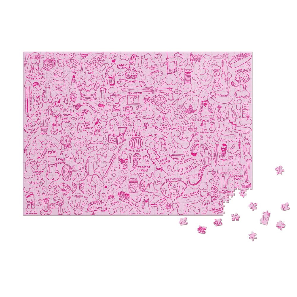 Téměř dokončené Penis Puzzle