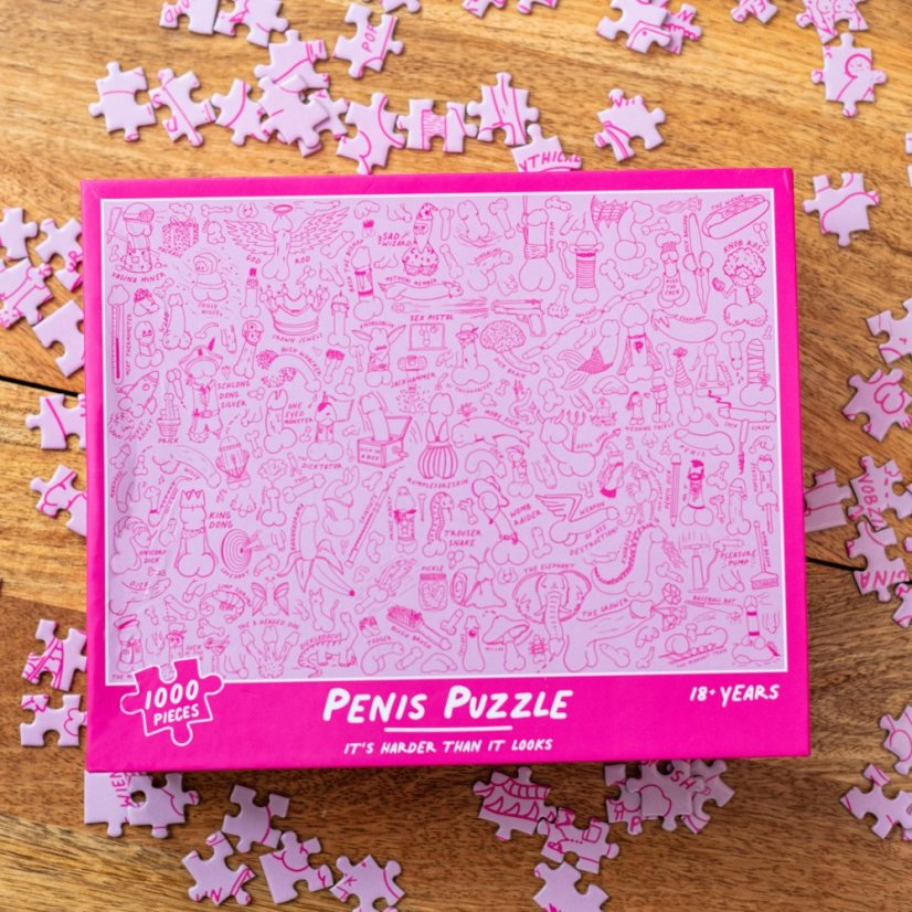 Penis Puzzle – 1000 dílků pro dospělé