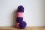 Handmade Crocheted Penis from Chenille Yarn - 10 inch - Barva: orange