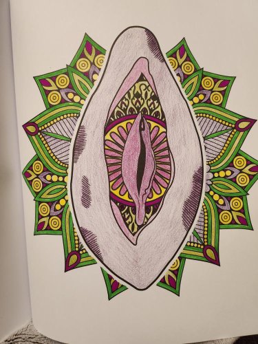 PichObraz - vagina coloring book