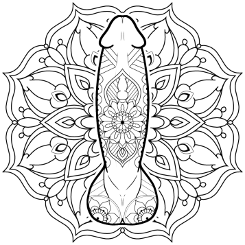 DickObraz penis coloring page