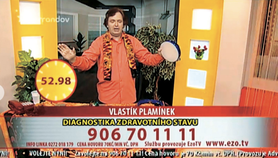 Vlastík Plamínek na TV BARRANDOV Vlastík Plamínek na TV BARRANDOV