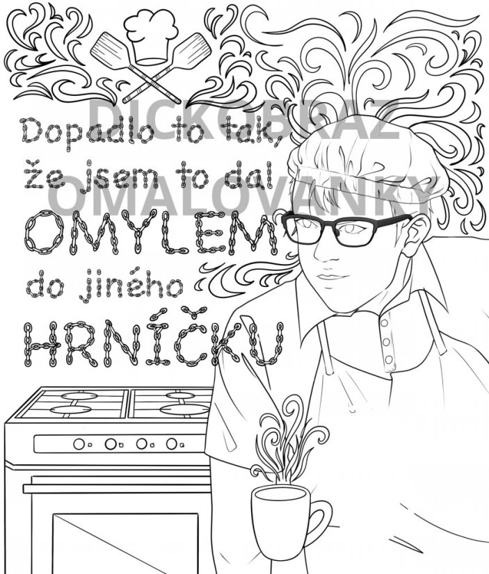 BIZARNÍ průvodce českým virálem - satirické omalovánky pro dospělé