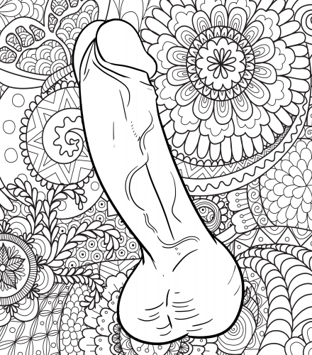 DickObraz - the adult coloring book full of dicks