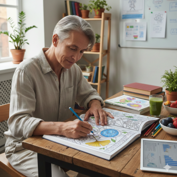 Tajemství longevity: Oxytocin, endorfiny a pastelky v ruce