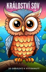 Království sov - Kreativní omalovánky pro děti - ke stažení