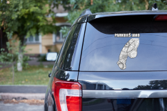 Samolepky - PARKUJEŠ JAKO DickObraz 5ks