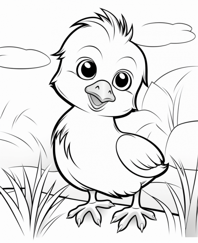 Velikonoční Veselí - Omalovánky pro děti - k vytisknutí