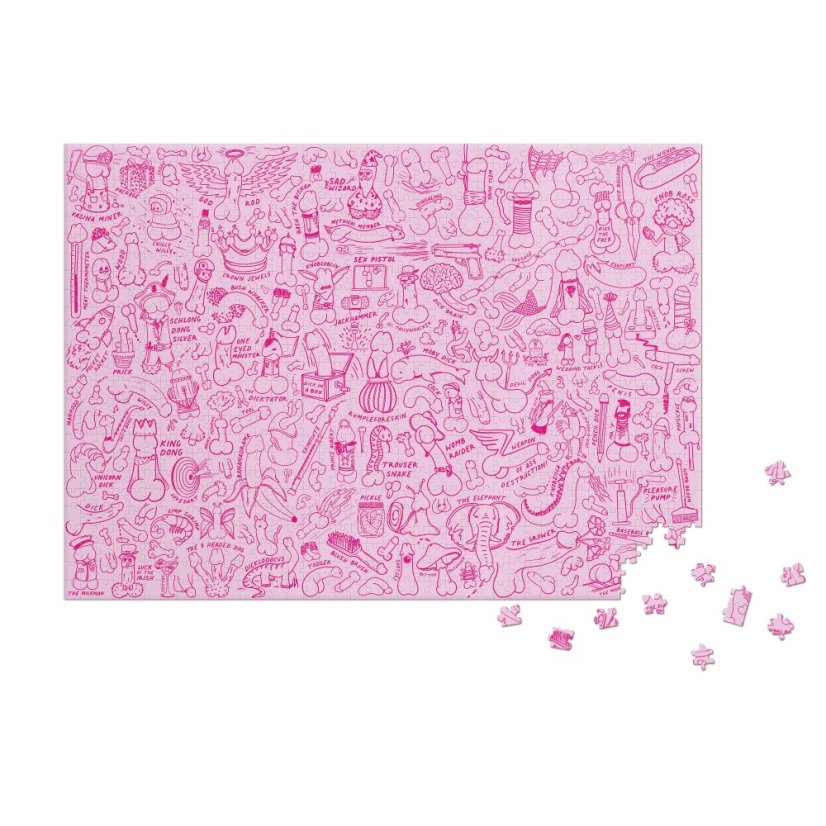 Penis Puzzle – 1000 dílků pro dospělé