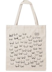 Tote bag "Collection of boobs"