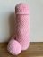 Handmade Crocheted Penis from Chenille Yarn - 10 inch
