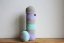 Handmade Crocheted Penis from Chenille Yarn - 10 inch - Barva: orange
