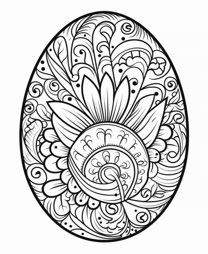 Velikonoční Veselí - Omalovánky pro děti - k vytisknutí