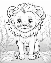 Zvířecí Království: 40 Omalovánek pro děti k vytisknutí